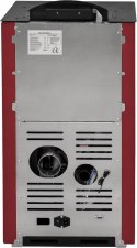 Piec na pellet California 8kw Italia klasa A+ bordowy