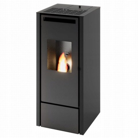 Piec piecyk na pellet Eva Calor Cinzia 11 kW z DGP czarny