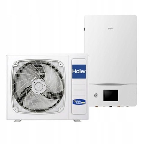 Pompa ciepła Haier Super Aqua 10kW Split AW102SNCHA HU102WAMNA