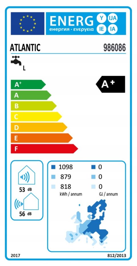 Pompa ciepła do c.w.u. Explorer 200 WiFi R290 886115