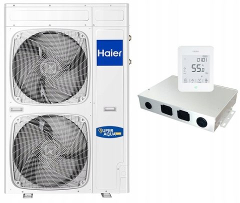 Pompa ciepła monoblok Haier 11 kW AU112FYCRA(HW) ATW-A01 YR-E27