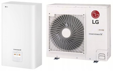 Pompa ciepła powietrzna split 9 kWb 1 fazowa 230 V czynnik R32 KOMPLET