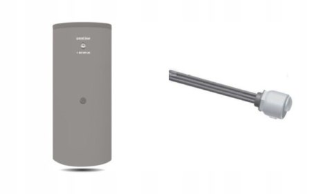 Wymiennik c.w.u. Onnline W-E 300l z dwiema wężownicami i grzałką 2,0kW