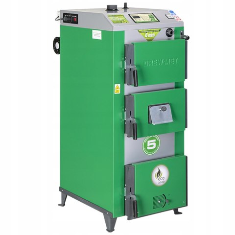 KOCIOŁ EKOGROSZEK+WĘGIEL DREWMET UNI DS 18 kW
