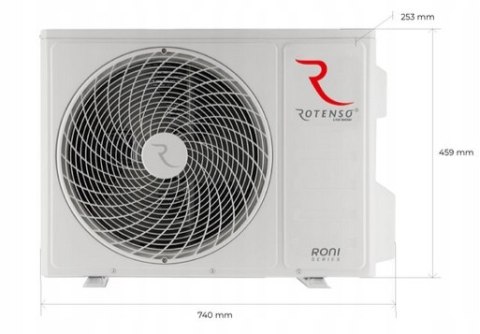 Klimatyzacja Rotenso wewnętrzna zewnętrzna 3.5kW R35XO R35XI