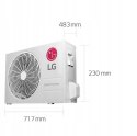 Klimatyzator 3,5 kW split zewnętrzny ARTCOOL Dual Inverter LG AC12BK.UA3
