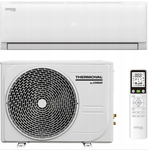 Klimatyzator ścienny SAGA TVK-S65 moc 6,5 kW/24 BTU zewnętrzna wewnętrzna