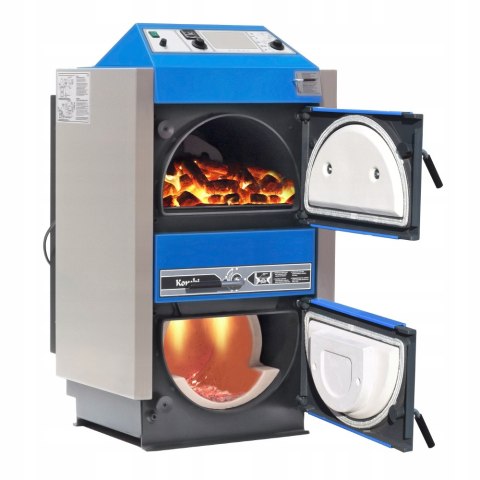 Kocioł na drewno 16 kW ATMOS AC 16S, zgazowywanie drewna i węgla, EcoDesign