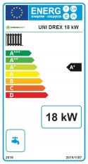 Kocioł zgazowujący drewno Drewmet UNI DREX 18 kW ZUM