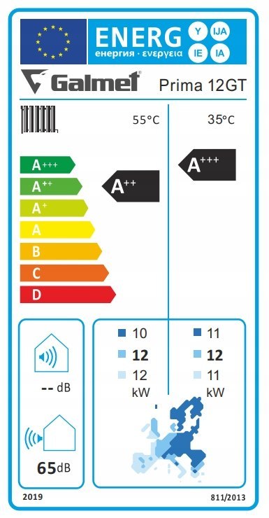 POMPA CIEPŁA GALMET 12KW ZESTAW CWU 200L BUFOR 60L SG-000054S MONOBLOK