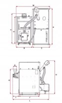 Kocioł na pellet SMART EKOPELL 38 kW - wersja prawa Defro KCO-SMP-38-P