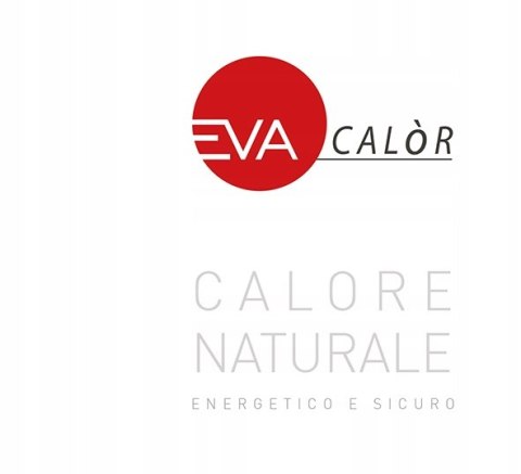 Piec, piecyk na pellet Eva Calor PIA 11 kW z DGP | SLIM czarny