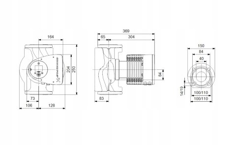 POMPA OBIEGOWA Grundfos MAGNA3 40-150 F 97924271