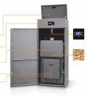 Piec, Kocioł ferroli na pellet Biopellet Pro 30 kW z płaszczem wodnym ZUM