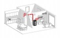 Piec piecyk na pellet Marisa 9kW AUTOMAT z pilotem DGP